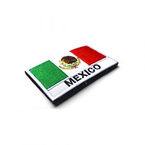DPAINTouscap Airsoft Morale Patch 1 Mexican Flag Tactical Patches Embroidered Military Patch Morale Patches