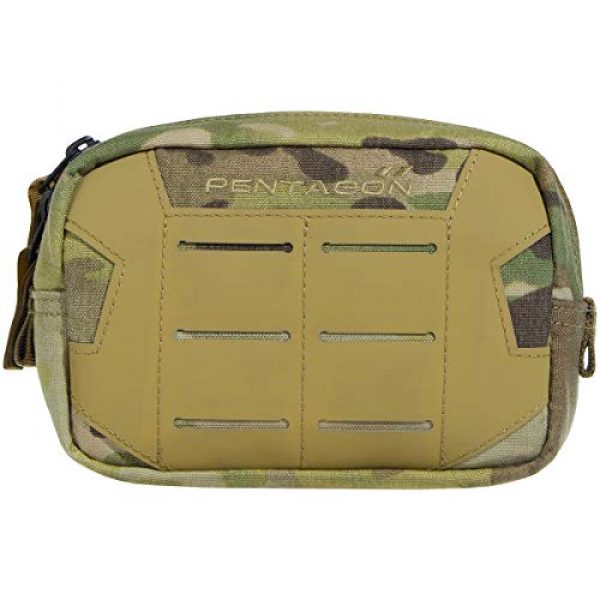 Pentagon Tactical Pouch 1 Pentagon Elpis 15x10 Utility Pouch MultiCam