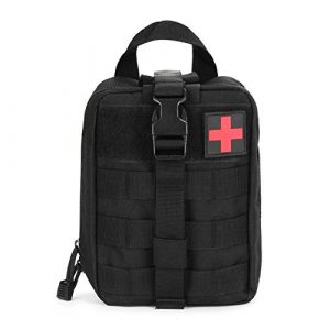 Generic Tactical Pouch 1 Compact Tactical MOLLE Rip-Away EMT Medical First Aid Kits Pouch Durable 1000D Nylon Utility Bag