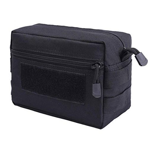 Mujiang Tactical Pouch 2 1000D Tactical Molle Pouch Dump Drop Bag Ammo Recycling Pouch Recovery Mag Bag Hunting Waist Pouch for Vest Backpack