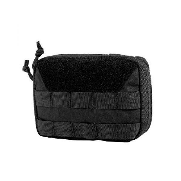 OneTigris Tactical Pouch 2 OneTigris Tactical MOLLE Pouch & Flashlight Holster (Black)