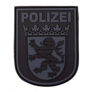 Jackets To Go Airsoft Morale Patch 1 Jackets To Go JTG German Police Hessen 3D Patch - blackops