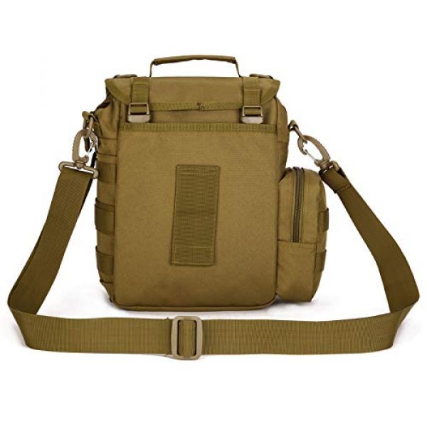Protector Plus Tactical Pouch 2 Protector Plus Tactical Messenger Bag Men Military MOLLE Crossbody Pack (Patch Included)