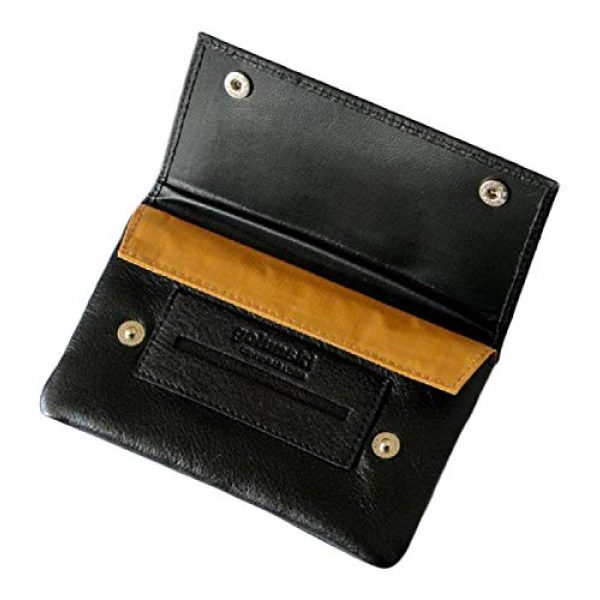Golunski Tactical Pouch 2 Golunski Great Contrast Lined Leather Rolling Tobacco Pouch by