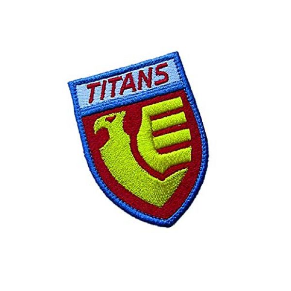 Embroidery Patch Airsoft Morale Patch 2 Titans Gundam Military Hook Loop Tactics Morale Embroidered Patch