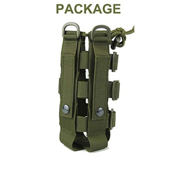 POMER Tactical Pouch 5 POMER Outdoor Adjustable MOLLE Tactical Water Bottle Holder Kettle Pouch Belt Bottle Carrier