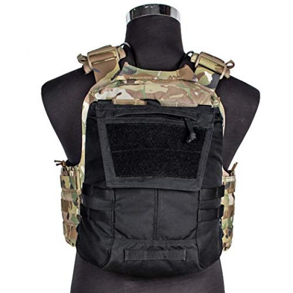 IDOGEAR Tactical Pouch 7 IDOGEAR Tactical Zip-on Panel Pouch Military Backpack Vest Accessory Bag for CPC AVS JPC2.0