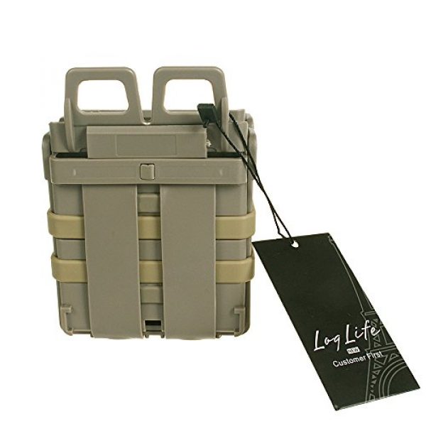 loglife Tactical Pouch 3 Loglife Tactical Heavy 7.62 Magazine Pouch Bag Fast Mag for M4 MAG Pouch Heavy Black DE FG