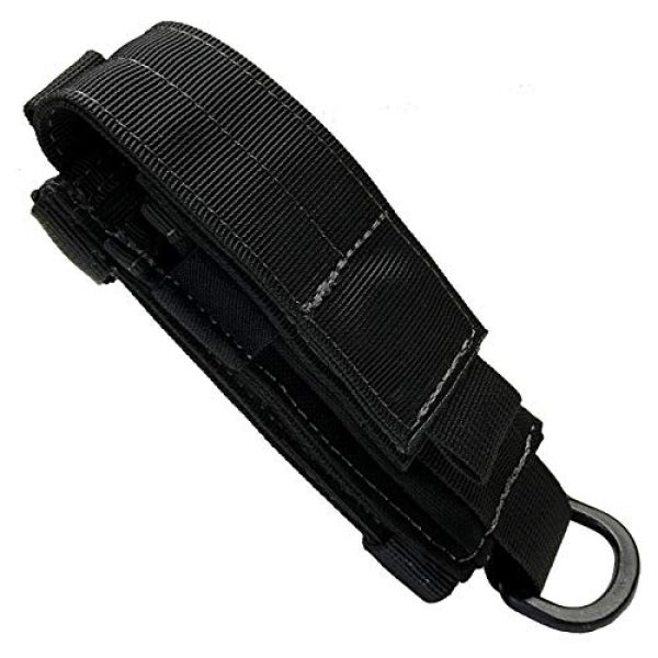 Miles Tactical Tactical Pouch 1 Miles Molle Multi Tool Pouch and Folding Knife Sheath with Strong Magnetic Removable Flap