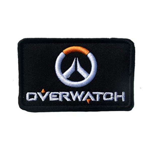 Tactical Embroidery Patch Airsoft Morale Patch 1 Overwatch OW Pioneer Logo Embroidery Patch Military Tactical Morale Patch Badges Emblem Applique Hook Patches for Clothes Backpack Accessories