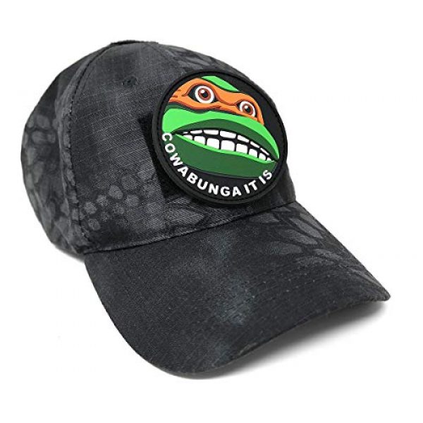 Stinking Patch Co. Airsoft Morale Patch 6 Cowabunga It is PVC Hook and Loop Patch | Funny Tactical Patch