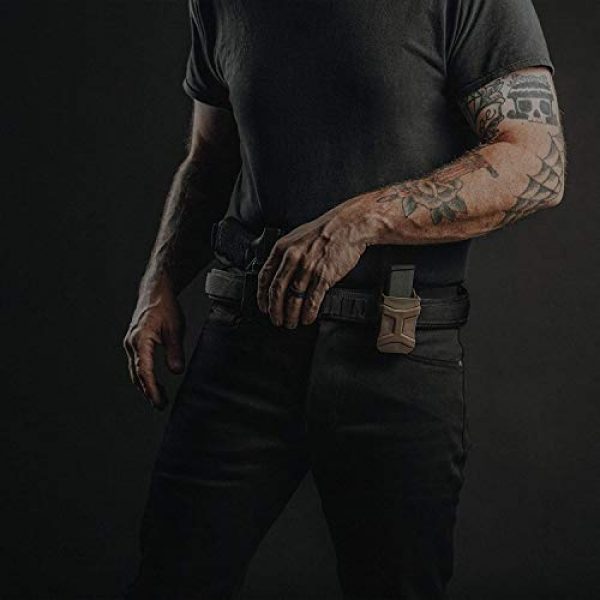 PITBULL TACTICAL Tactical Pouch 5 PITBULL TACTICAL Universal Mag Carrier Gen 2, Single or Double Stack Mag Pouch (2-Pack)