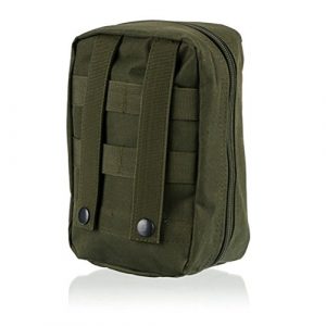 Saumota Tactical Pouch 1 Saumota Waterproof Nylon Empty First Aid Kit Bag Emergency Supplies Bag Medical Pouch-Green