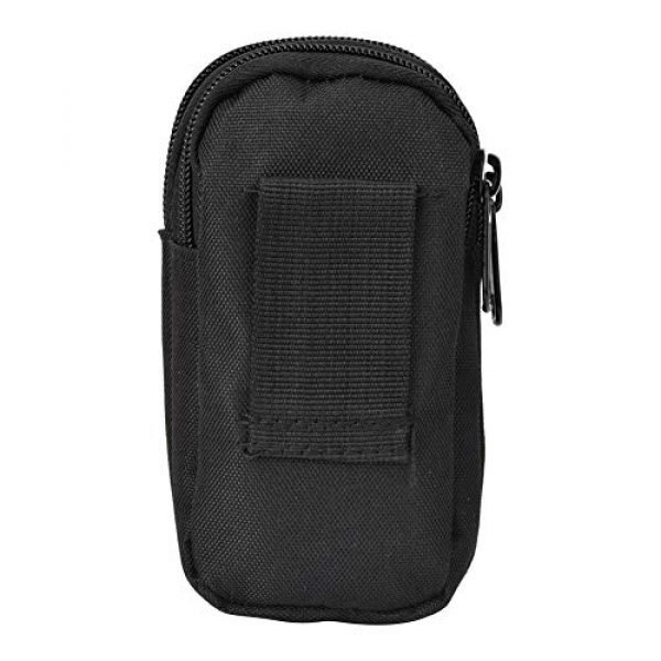 Shanbor Tactical Pouch 1 Shanbor Long Time Use Wear-Resistant Outdoor Accessory Bag, Convenient to Use 800D High Density Nylon Outdoor Bag, for(Black)