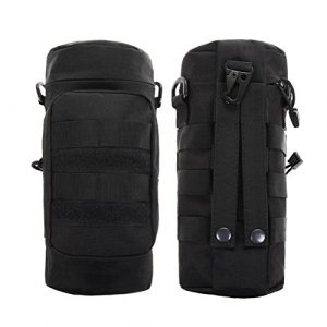 Wiixiong Tactical Pouch 1 Wiixiong Militray Tactical Molle Zipper Water Bottle Hydration Pouch Bag Hiking Camp