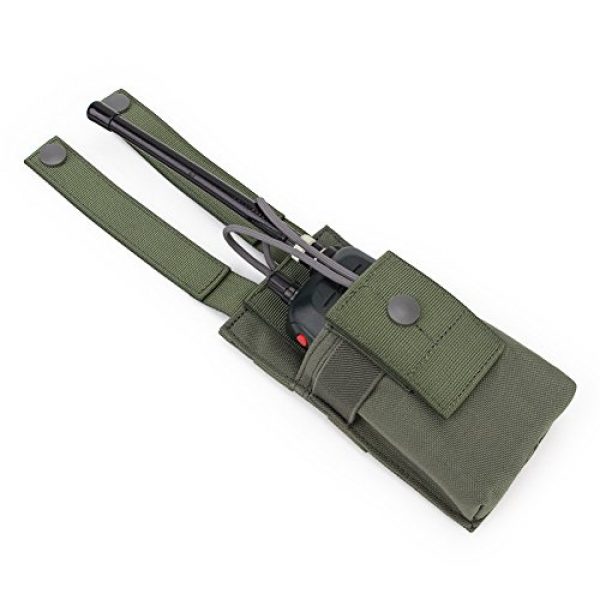 ATAIRSOFT Tactical Pouch 5 ATAIRSOFT Tactical MOLLE Radio Pouch Holder Bag Airsoft Walkie Talkies Holster for BaoFeng UV-5R/UV-82