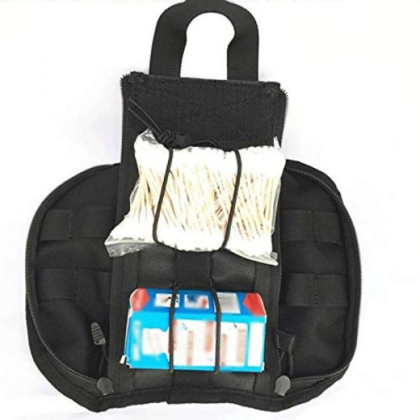 LGL Tactical Pouch 4 Tactical Sling Bag Tactical Pouches - Compact Tactical EMT Pouch MOLLE Emergency Military Medical Utility Bag for First Aid Kits Outdoor Survival Hunting Medic Bag Tool Pouch Bag Mini Utility Pouch