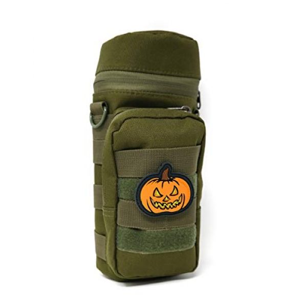 Stinking Patch Co. Airsoft Morale Patch 6 Jack o' Lantern Pumpkin Tactical Patch | Halloween Morale Patch