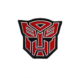 Embroidery Patch Airsoft Morale Patch 1 Superhero Transformers Autobot Military Hook Loop Tactics Morale Embroidered Patch (color1)