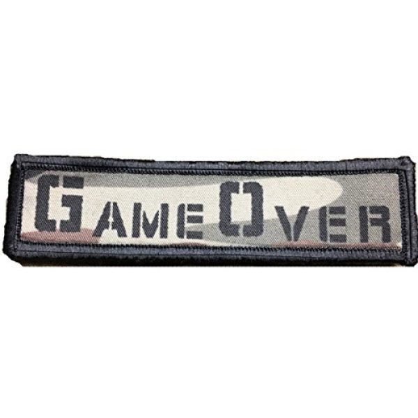 RedheadedTshirts Airsoft Morale Patch 1 1x4 Aliens Movie Game Over Morale Patch.