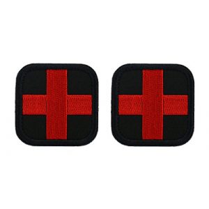 Bausweety Airsoft Morale Patch 1 Bausweety Medic Cross Tactical Patch 2 Pieces