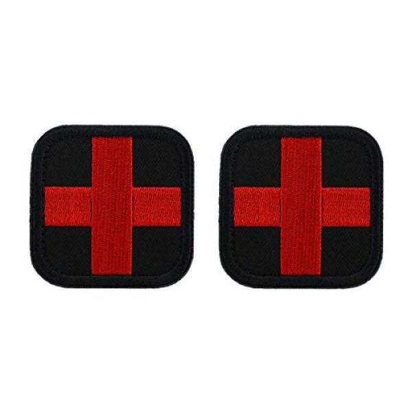 Bausweety Airsoft Morale Patch 1 Bausweety Medic Cross Tactical Patch 2 Pieces