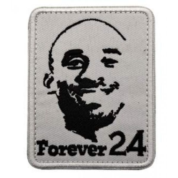 Tactical Embroidery Patch Airsoft Morale Patch 1 Forever Tactical Embroidery Patch Hook & Loop Morale Patch Military Patch for Clothing Accessory Backpack Armband (color1)