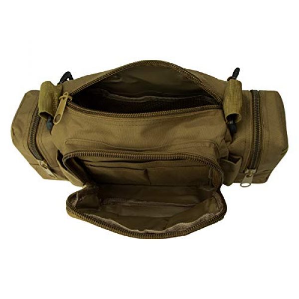 IronSeals Tactical Pouch 2 IronSeals Military Tactical Duffle Waist Bags, Military Sling Pack Hand Carry Camping Belt Bag Rucksack EDC Bag for Camping Hiking Trekking Riding
