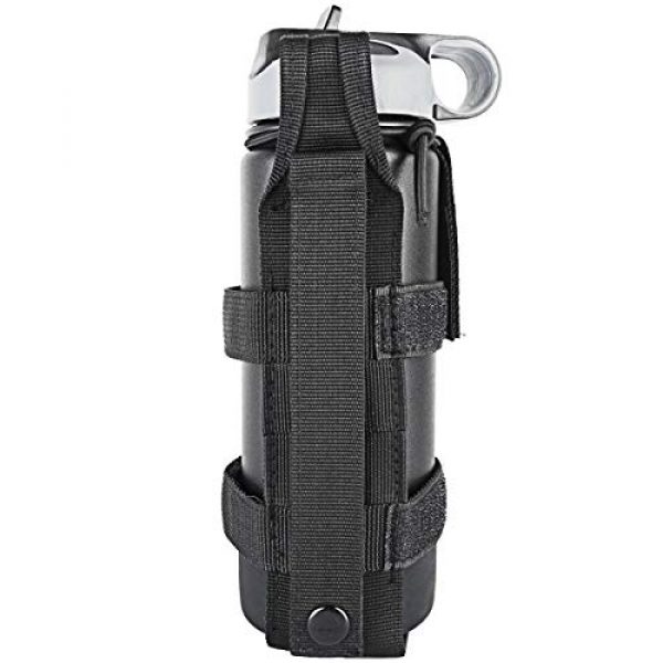 IronSeals Tactical Pouch 5 IronSeals 2 Pack Large Adjustable Tactical Water Bottle Holder Molle Portable Belt Carrier for Outdoor Walking Running Hiking Cycling