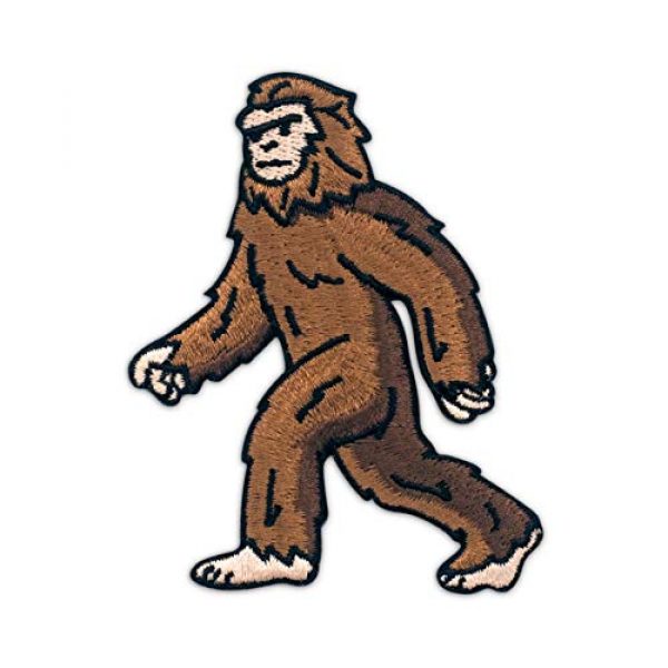 Winks For Days Airsoft Morale Patch 1 Winks For Days Bigfoot Sasquatch Embroidered Iron-On Patch
