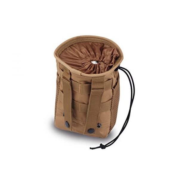 CISNO Tactical Pouch 2 CISNO Military Small Molle Belt Tactical Magazine Dump Drop Reloader Pouch Bag W/Mesh