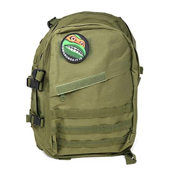 Stinking Patch Co. Airsoft Morale Patch 3 Cowabunga It is PVC Hook and Loop Patch | Funny Tactical Patch