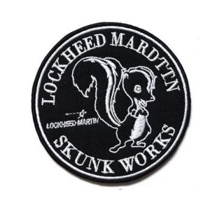 Tactical Embroidery Patch Airsoft Morale Patch 1 Lockheed Martin Skunk Works Tactical Embroidery Patch Hook & Loop Morale Patch Military Patch for Clothing Accessory Backpack Armband
