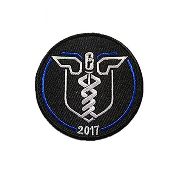 Embroidery Patch Airsoft Morale Patch 1 Rainbow Six Special Medic Patch Military Hook Loop Tactics Morale Embroidered Patch