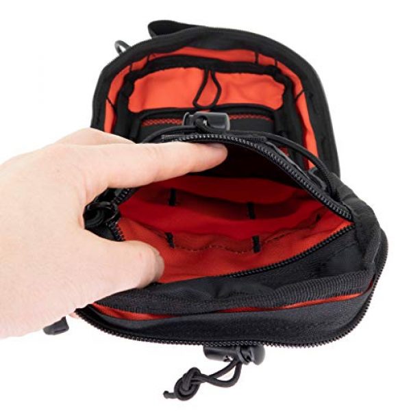LINE2design Tactical Pouch 7 LINE2design Survival Medical Complete Kit - EMS EMT Emergency Response Fully Stocked Trauma Molle Bag - Advanced First Aid Stop Bleeding Supplies with Tourniquet - Outdoor Gear Compact IFAK Pouch