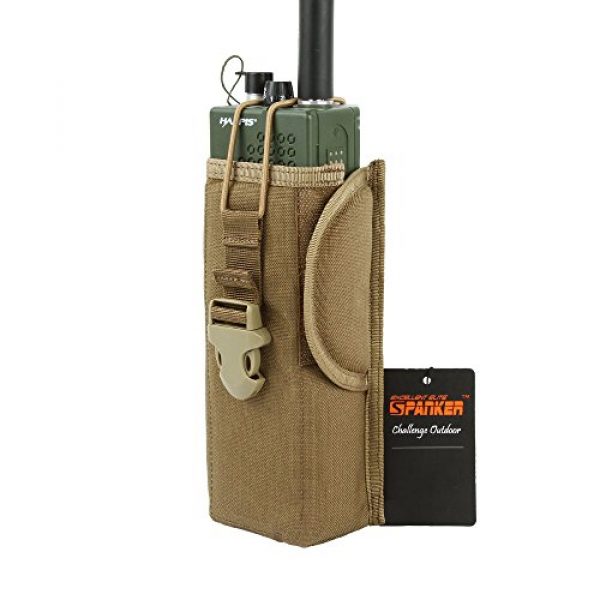 EXCELLENT ELITE SPANKER Tactical Pouch 1 EXCELLENT ELITE SPANKER Tactical Universal Radio Holster Pouch Holder Case Bag Molle Adjustable Military Walkie Talkie Holder