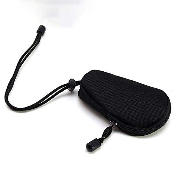 Pvnoocy Tactical Pouch 2 Sling Bag Key Case, Outdoor EDC Mini Key Pocket Holder Coin Purses Pouch Lighter Bag Keychain Zipper Case for Camping Hiking