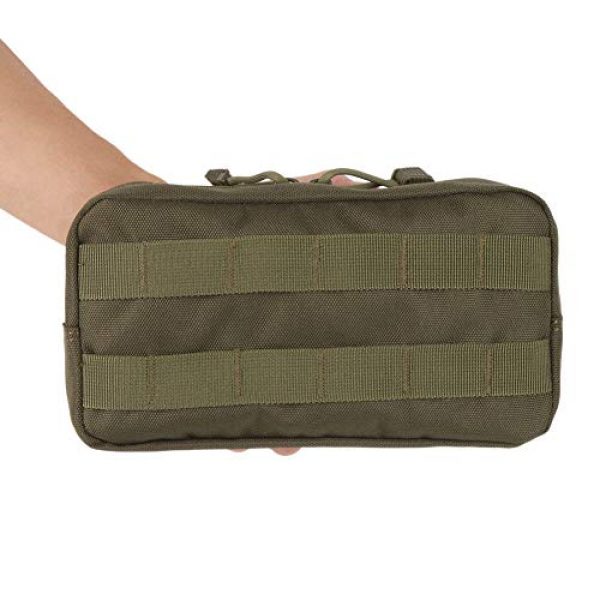 Escolourful Tactical Pouch 4 Escolourful Molle Horizontal Pouches,Compact Water-Resistant EDC Tool Bag