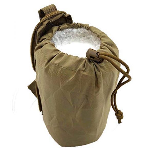 AIWAYING Tactical Pouch 4 AIWAYING Molle Dump Pouch Drawstring Spacious Folding Magazine Bag Military Holster Pack Outdoor Water Bottle Ammo Pouch