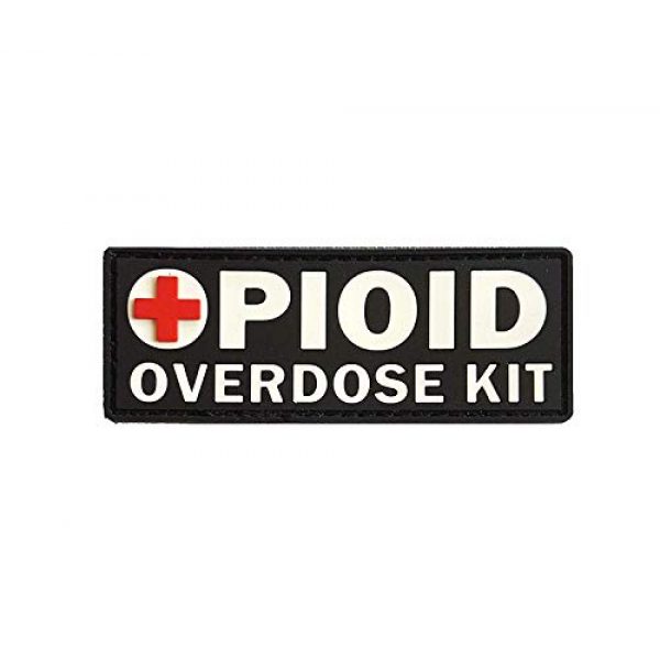 Tactical Innovations Canada Airsoft Morale Patch 1 PVC Morale Patch - OPIOID Overdose Kit (Patch Only)