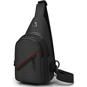 ACOMOO Tactical Backpack 1 ACOMOO Tactical Sling Bag One Strap Crossbody Mini Shoulder Backpack Black2