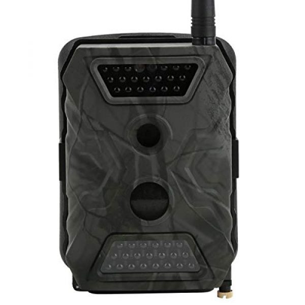 DAUERHAFT Tactical Security Camera 1 DAUERHAFT 12MP Waterproof Hunting Camera,for Yard Security