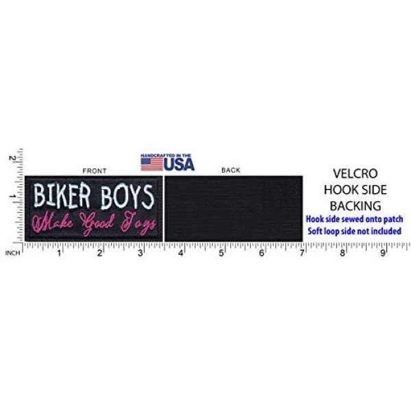 Tactical Patch Works Airsoft Morale Patch 5 Biker Boys Make Good Toys Biker Funny Motorcycle Patch