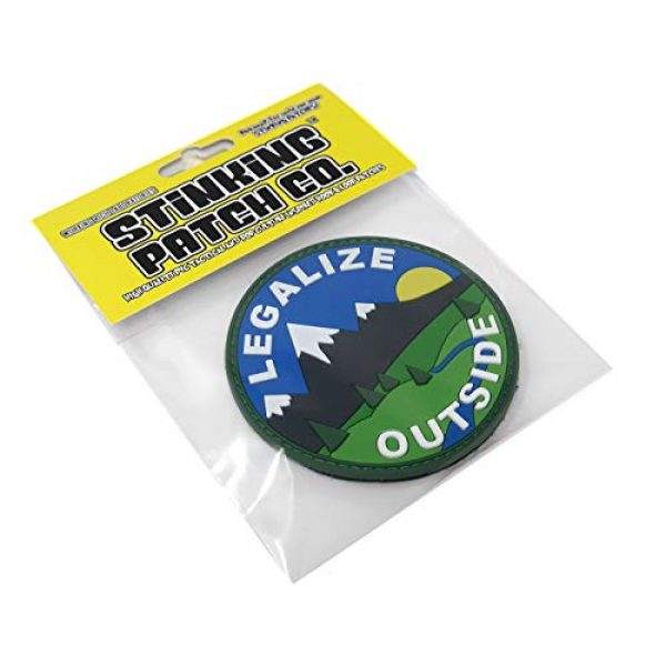Stinking Patch Co. Airsoft Morale Patch 7 Legalize Outside Morale Patch | Explore | Hiking Tactical Patch