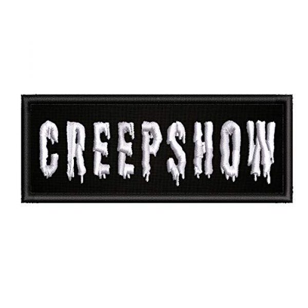 Appalachian Spirit Airsoft Morale Patch 1 Creepshow Horror Movies - 4" W x 1.5" T - Embroidered DIY Iron on or Sew-on Decorative Patch Badge Emblem Classic Retro Campy Cult Creatures Monster Vault Series Applique
