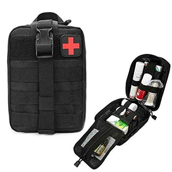 common Tactical Pouch 1 Tactical MOLLE Rip Away EMT Medical First Aid IFAK Pouch (Bag Only)