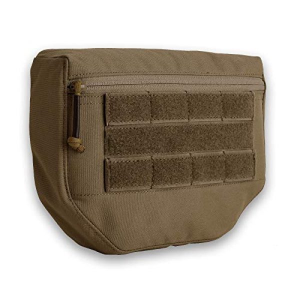 KRYDEX Tactical Pouch 1 KRYDEX Tactical Dump Drop Pouch with Hook and Loop for JPC CPC AVS Vest Utility Tool Bag Airsoft Paintball
