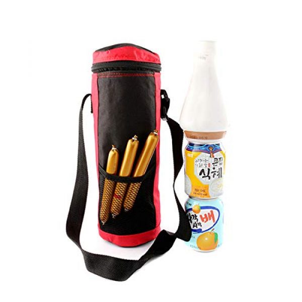 RollingBronze Tactical Pouch 2 RollingBronze Water Bottle Cooler Tote Bag Insulated Holder Carrier Cover Pouch for Travel