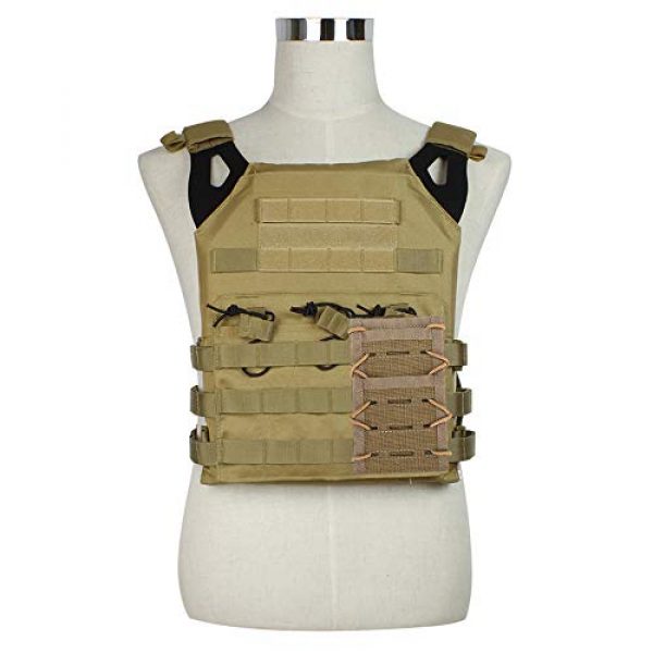 Aoutacc Tactical Pouch 5 Aoutacc Tactical Phone Holder Holster, Molle Phone Pouch Multitool Sheath with Pocket for 4.7" 5.5" Phone