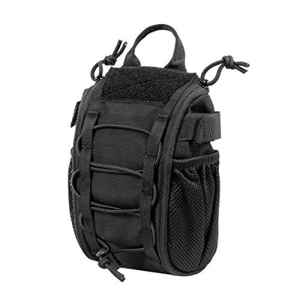 OneTigris Tactical Pouch 6 OneTigris MOLLE Admin Pouch & Empty IFAK Pouch (Black)